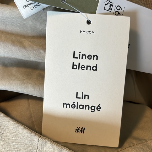 H&M Short Linen-blend Skirt - Picture 12 of 13